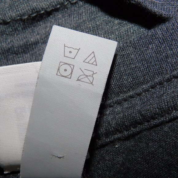 Poches & Fils Mens L Dark Gray Nagano Cane Pocket T-Shirt Bass Fishing - Picture 5 of 9